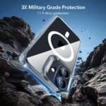 ESR Classic Hybrid MagSafe & Tempered Glass Clear iPhone 17