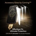 ESR Ultrafit Armorite Pro Tempered Glass Clear iPhone 17 Pro