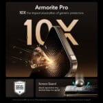 ESR Ultrafit Armorite Pro Tempered Glass Clear iPhone 17 Pro