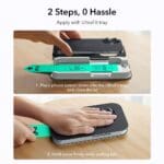 ESR Ultrafit Tempered Glass 2-Pack Clear iPhone 16 Pro/17