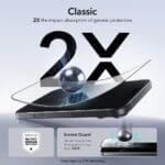 ESR Ultrafit Tempered Glass 2-Pack Clear iPhone 17 Pro Max