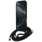 Guess 4G Big Logo Cord Stap Crossbody Black Kryt iPhone 17 Air