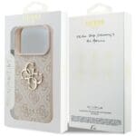 Guess 4G Big Logo Pink Kryt iPhone 17 Pro
