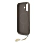 Guess 4G Charm Tone on Tone Brown Kryt iPhone 17