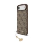 Guess 4G Charm Tone on Tone Brown Kryt iPhone 17 Air
