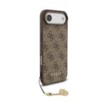 Guess 4G Charm Tone on Tone Brown Kryt iPhone 17 Air