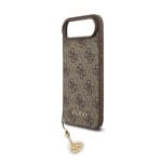 Guess 4G Charm Tone on Tone Brown Kryt iPhone 17 Air