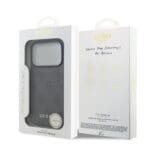 Guess 4G Charm Tone on Tone Grey Kryt iPhone 17 Pro