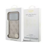 Guess 4G Charm Tone on Tone Pink Kryt iPhone 17 Pro