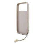 Guess 4G Charm Tone on Tone Pink Kryt iPhone 17 Pro Max