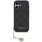 Guess 4G Charms Collection MagSafe Black Kryt iPhone 17