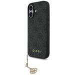 Guess 4G Charms Collection MagSafe Black Kryt iPhone 17