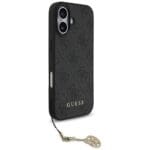 Guess 4G Charms Collection MagSafe Black Kryt iPhone 17