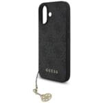Guess 4G Charms Collection MagSafe Black Kryt iPhone 17