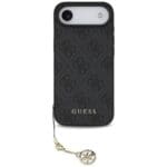 Guess 4G Charms Collection MagSafe Black Kryt iPhone 17 Air
