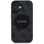 Guess 4G Circle Classic Logo MagSafe Black Kryt iPhone 16