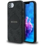 Guess 4G Circle Classic Logo MagSafe Black Kryt iPhone 16e