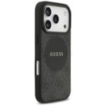 Guess 4G Circle Classic Logo MagSafe Black Kryt iPhone 17 Pro
