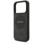 Guess 4G Circle Classic Logo MagSafe Black Kryt iPhone 17 Pro