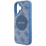 Guess 4G Circle Classic Logo MagSafe Blue Kryt iPhone 16