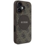 Guess 4G Circle Classic Logo MagSafe Brown Kryt iPhone 16