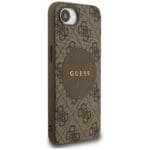 Guess 4G Circle Classic Logo MagSafe Brown Kryt iPhone 16e