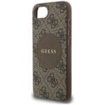 Guess 4G Circle Classic Logo MagSafe Brown Kryt iPhone 16e