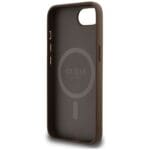 Guess 4G Circle Classic Logo MagSafe Brown Kryt iPhone 16e