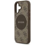 Guess 4G Circle Classic Logo MagSafe Brown Kryt iPhone 17