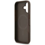 Guess 4G Circle Classic Logo MagSafe Brown Kryt iPhone 17
