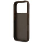 Guess 4G Circle Classic Logo MagSafe Brown Kryt iPhone 17 Pro