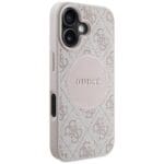 Guess 4G Circle Classic Logo MagSafe Pink Kryt iPhone 16