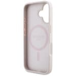 Guess 4G Circle Classic Logo MagSafe Pink Kryt iPhone 16