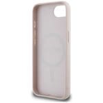 Guess 4G Circle Classic Logo MagSafe Pink Kryt iPhone 16e