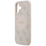 Guess 4G Circle Classic Logo MagSafe Pink Kryt iPhone 17
