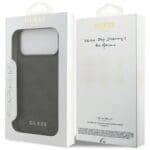 Guess 4G Classic Black Kryt iPhone 17 Pro Max