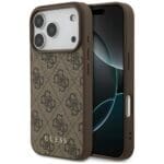Guess 4G Classic Brown Kryt iPhone 17 Pro