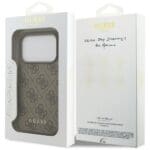 Guess 4G Classic Brown Kryt iPhone 17 Pro