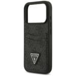 Guess 4G Double Card Triangle Black Kryt iPhone 17 Pro