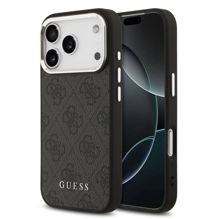 Guess 4G MagSafe Black Kryt iPhone 17 Pro