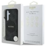 Guess 4G Round Patch Classic Logo MagSafe Black Kryt Samsung Galaxy S25
