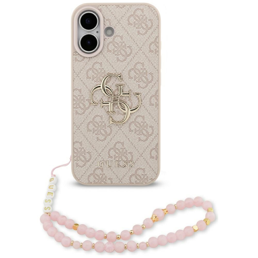 Guess 4G Strap 4G Classic Logo Pink Kryt iPhone 17