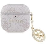 Guess 4G Strass Charm Pink Kryt AirPods 4