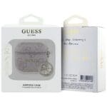 Guess 4G Strass Charm Pink Kryt AirPods 4