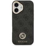 Guess 4G Strass Logo MagSafe Black Kryt iPhone 17
