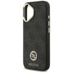 Guess 4G Strass Logo MagSafe Black Kryt iPhone 17