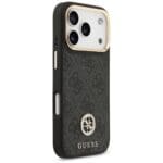 Guess 4G Strass Logo MagSafe Black Kryt iPhone 17 Pro