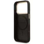 Guess 4G Strass Logo MagSafe Black Kryt iPhone 17 Pro