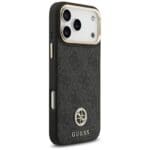 Guess 4G Strass Logo MagSafe Black Kryt iPhone 17 Pro Max