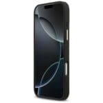 Guess 4G Strass Logo MagSafe Black Kryt iPhone 17 Pro Max